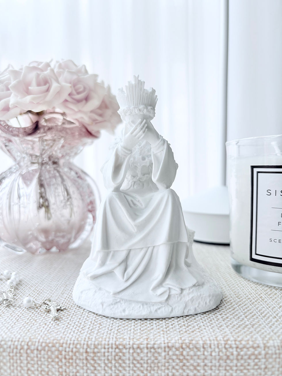 Miniatura: IMAGEM NOSSA SENHORA DA SALETE - 11CM