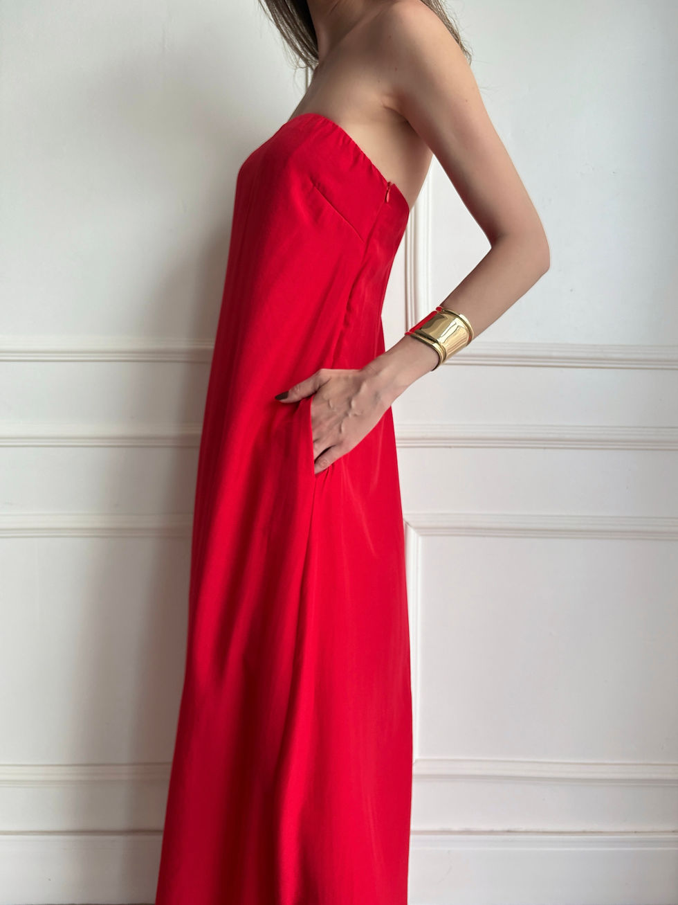 Miniatura: VESTIDO TOMARA QUE CAIA SCARLET VERMELHO