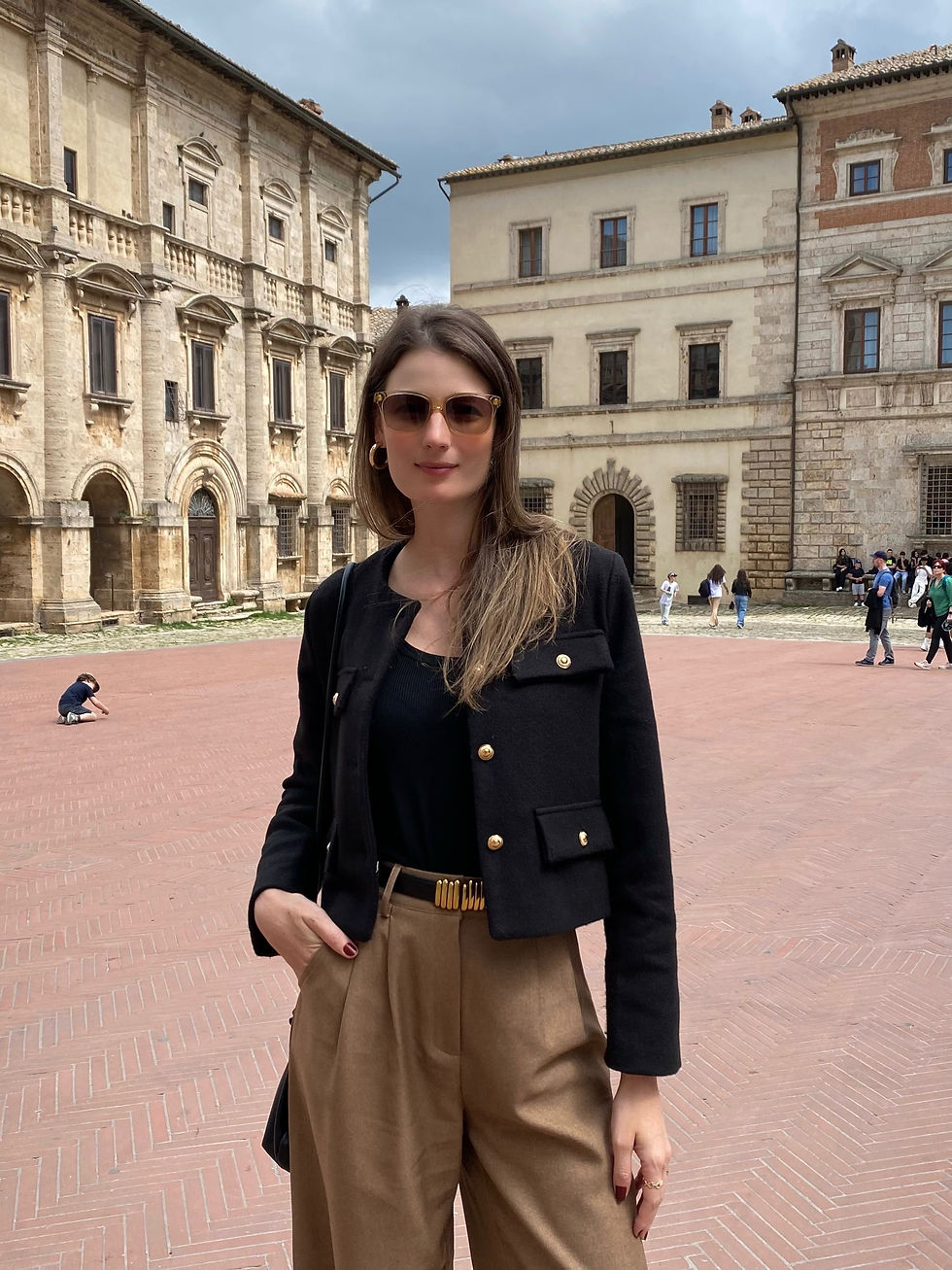 Miniatura: CASACO TWEED JOSEPHINE PRETO