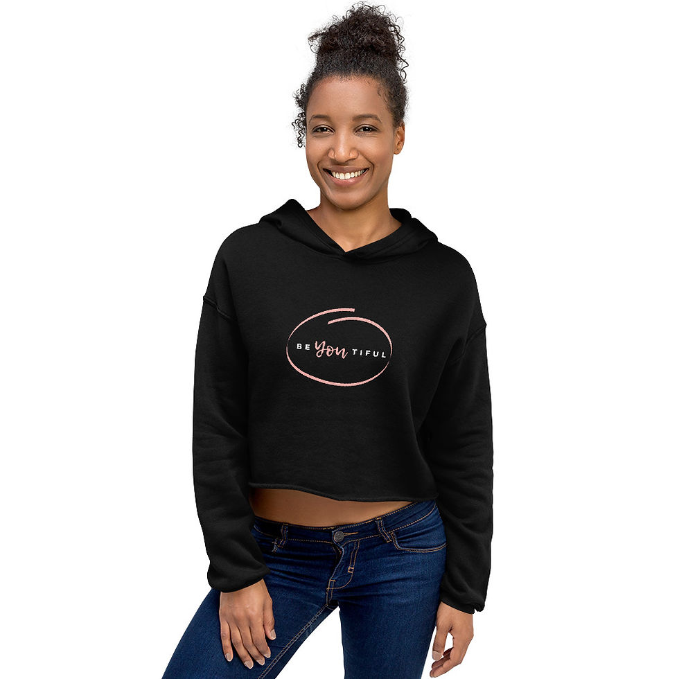 Thumbnail: Be You Tiful Crop Hoodie
