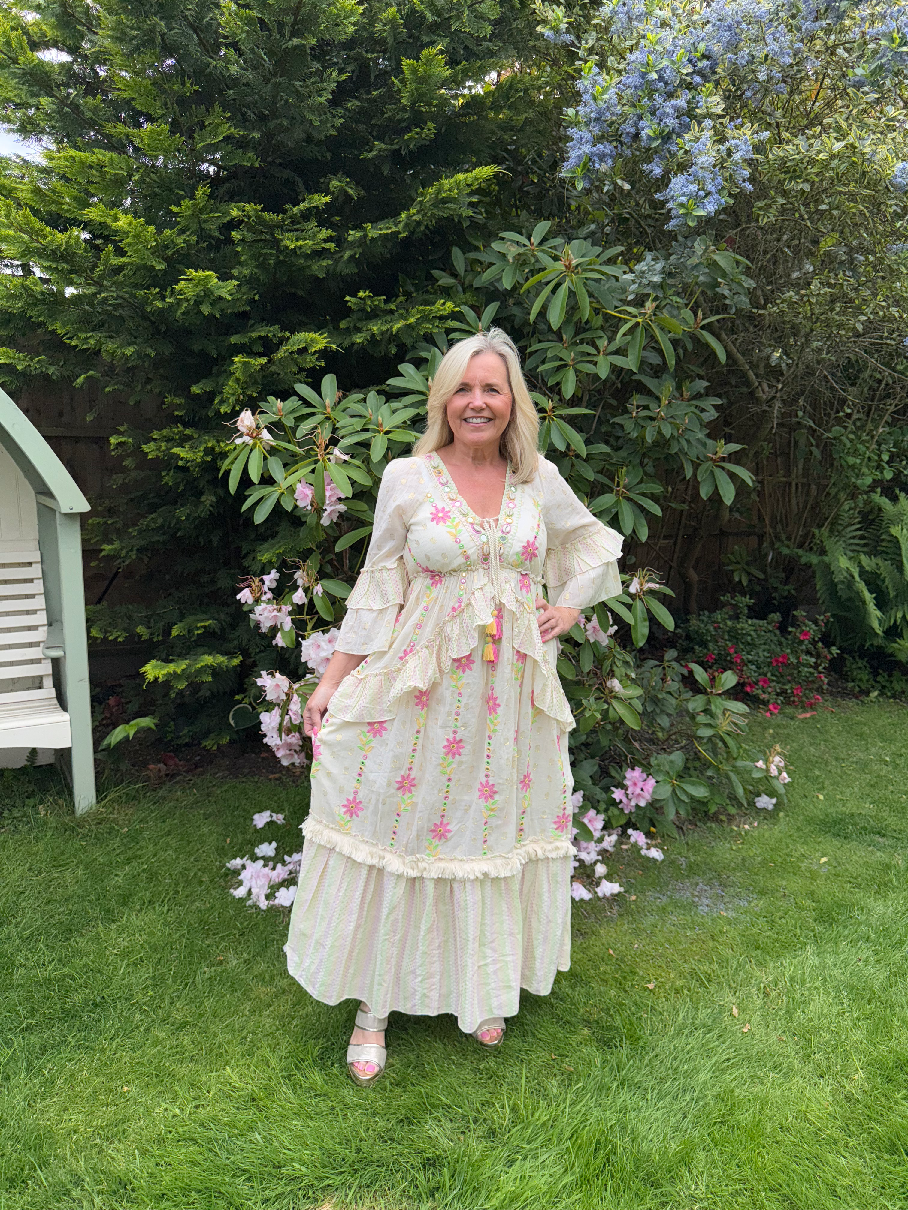 CARA Seashell Boho Dress