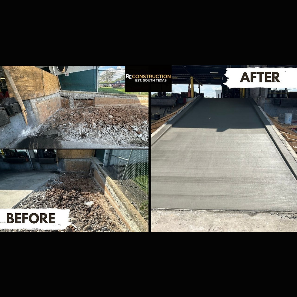 Loading dock buildout