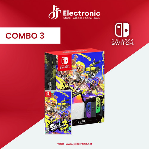 LAYAWAY NINTENDO SWITCH OLED SPLATOON COMBO 3 JJelectronic