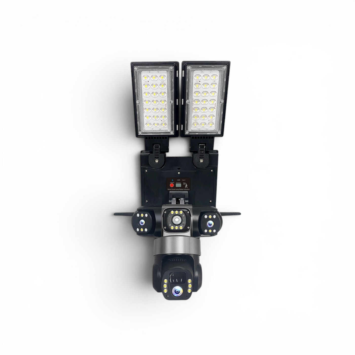 Cámara Solar PTZ V380 PRO 3 Lentes WiFi