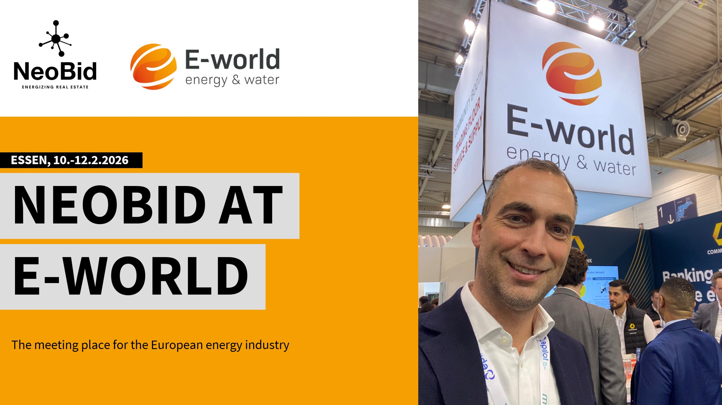 E-world 2026: energy topics for property
