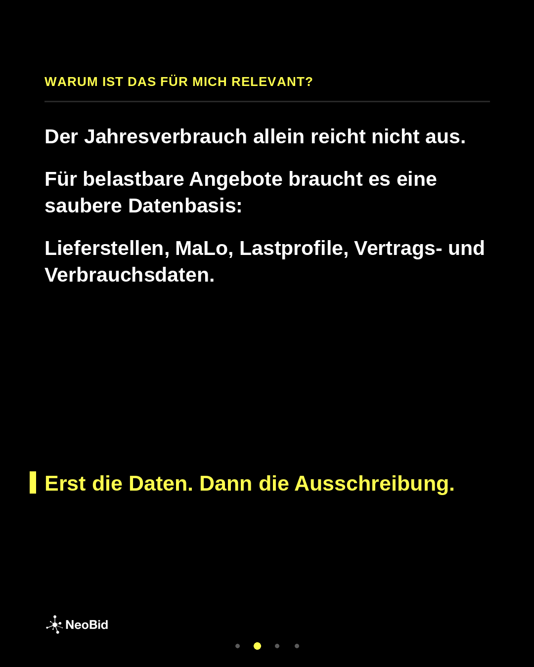 Der Jahresverbrauch allein reicht nicht: Belastbare Energieangebote benötigen eine vollständige Datenbasis.