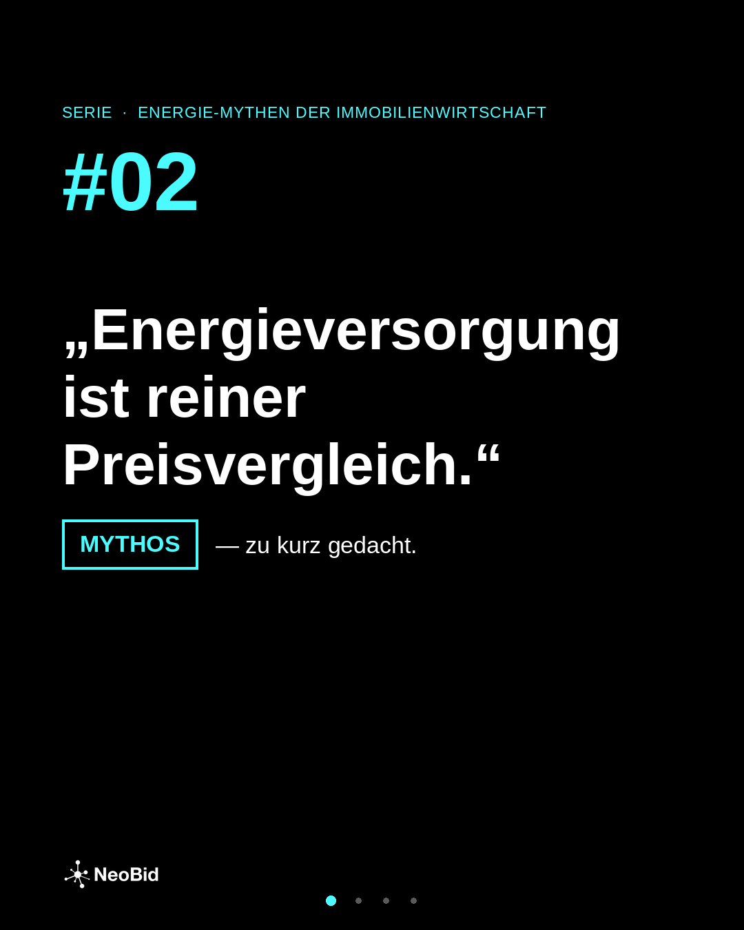 Energy myth 2: energy supply is just price comparison — too simplistic.