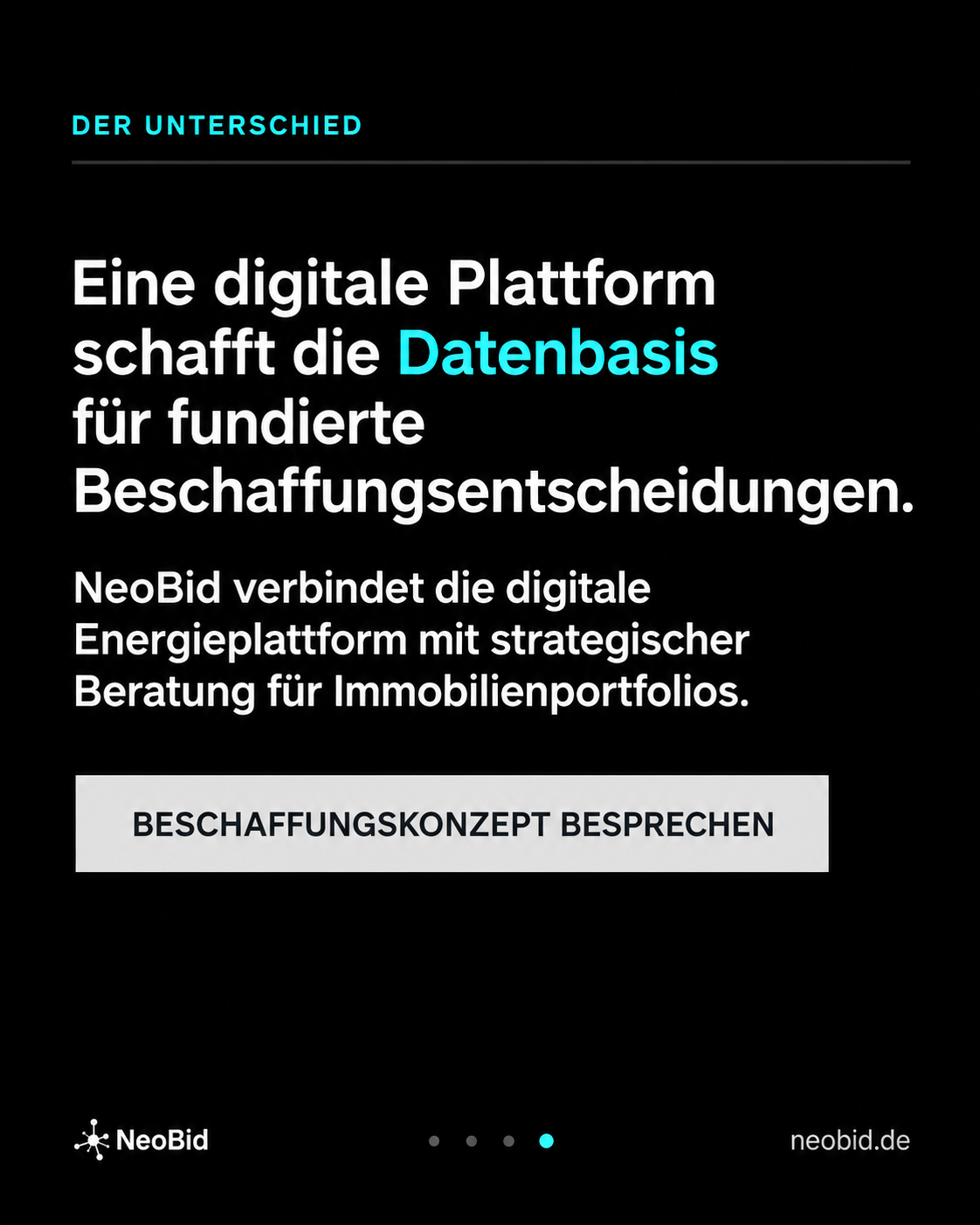 NeoBid combines digital data with strategic advice for energy procurement.