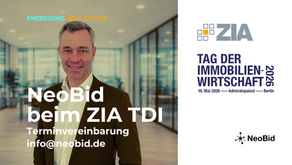 NeoBid auf dem ZIA Tag der Immobilienwirtschaft 2026 in Berlin