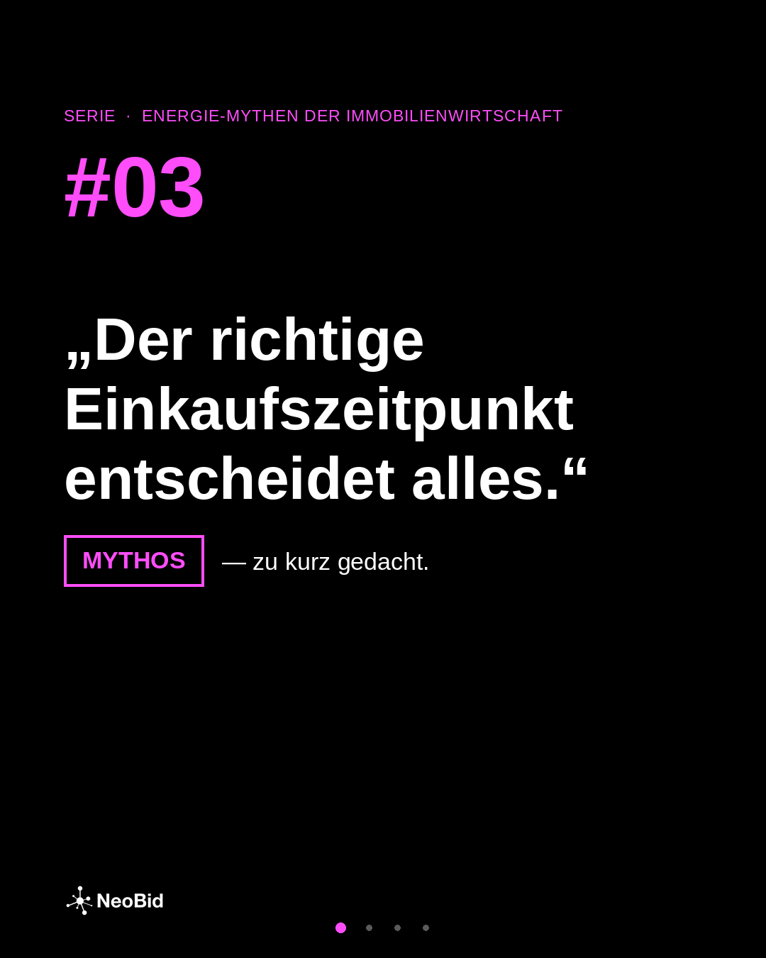 Energie-Mythos 3: Der richtige Einkaufszeitpunkt entscheidet alles – zu kurz gedacht.