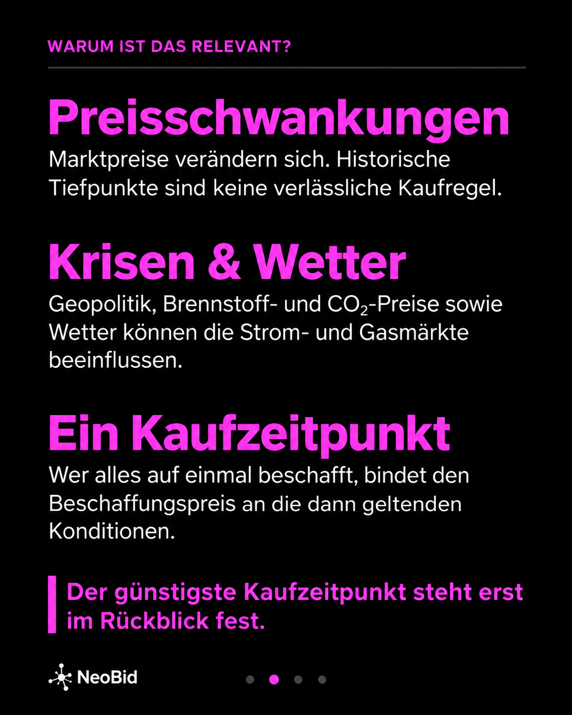 Preisschwankungen, Krisen und Wetter: Der günstigste Kaufzeitpunkt steht erst im Rückblick fest.