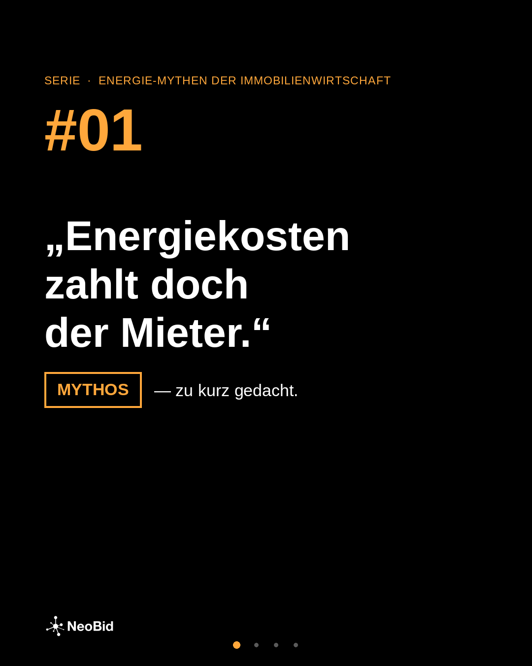 Energie-Mythos 1: Die Energiekosten zahlt doch der Mieter – zu kurz gedacht.