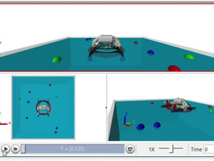Simulation of an Autonomous Waste-Collecting Ship using MATLAB - Simulink