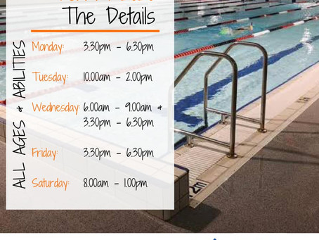 Swim am byth - Kelvin Grove: Term 1 2020 Details