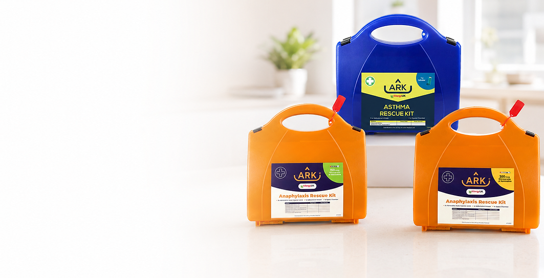 ark anaphylaxis and asthma emergency rescue kit display