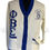 Thumbnail: Phi Beta Sigma Fraternity Cardigan - Blue, White & Grey Knit Sweater