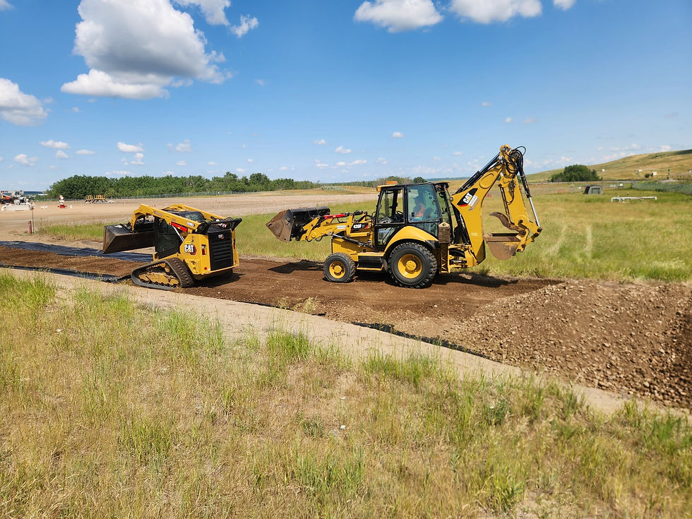 Building an access road