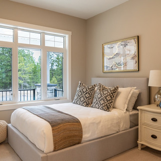 Bedroom at Pineridge Mountain showhome