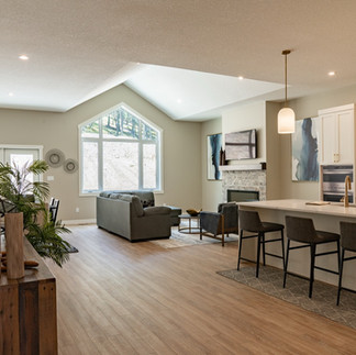 Mountain View Villa showhome living area
