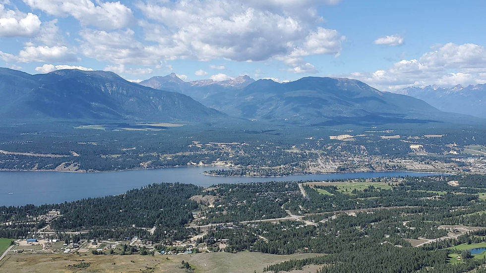 View of Invermere from Swansea Tower