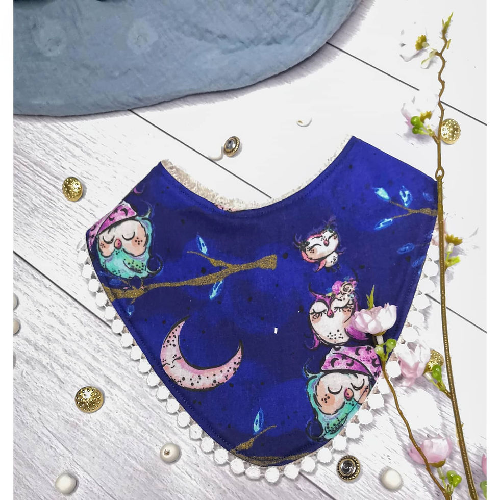 Miniature : Bavoir bandana