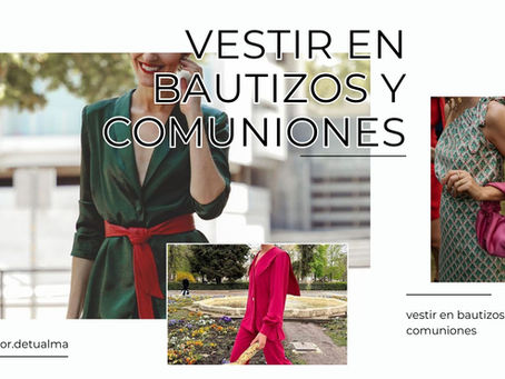 Etiqueta al vestir en bautizos y comuniones: lo que sí y lo que no