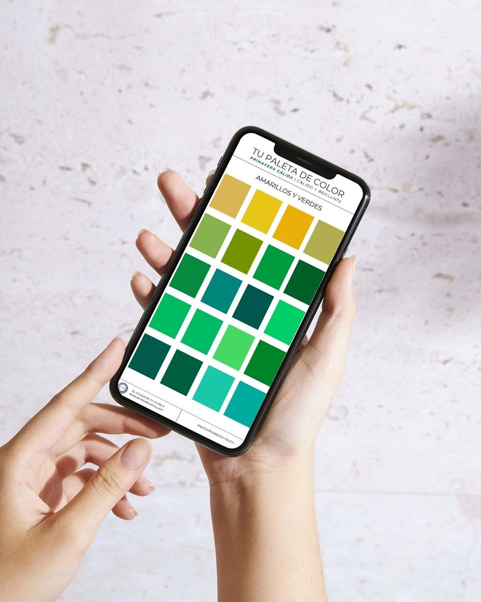 Thumbnail: Warm Spring Digital Color Palette
