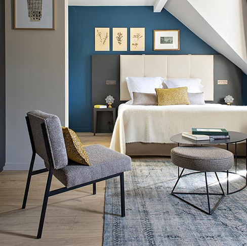 Classic Lake view room at l'Auberge du Père Bise