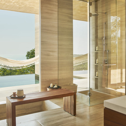 Bathroom at Four Seasons Tamarindo in Mexico
