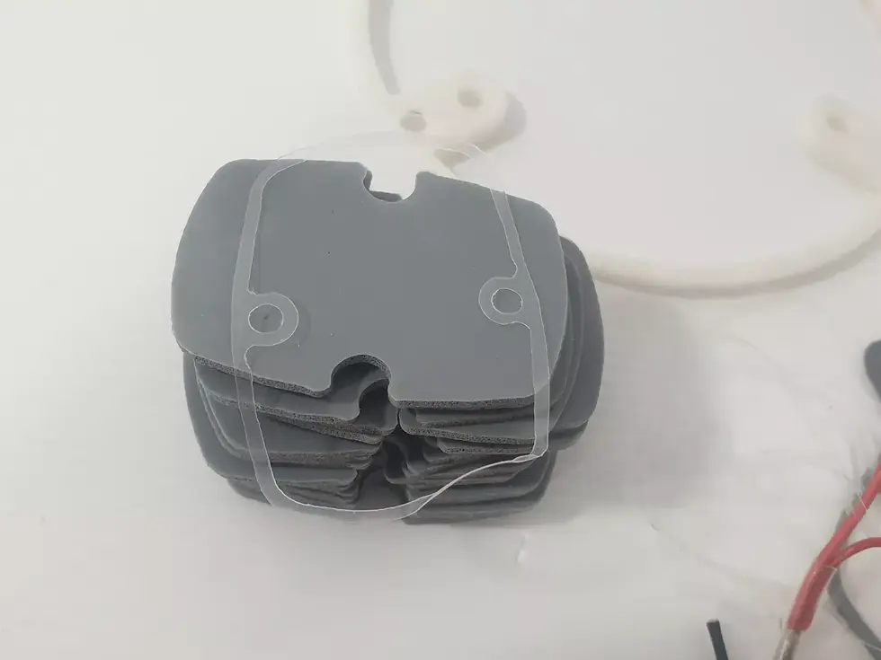 alma lasers laser spare parts 19 Handpiece Thermal Pad and more *lot of 31 pcs*