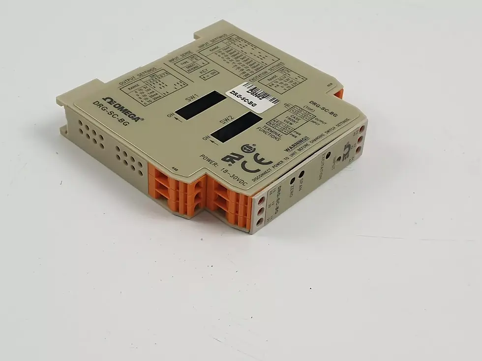 Omega DRG-SC-BG Bridge/Strain Gauge Input Signal Conditioner DIN Mount 0-200mV
