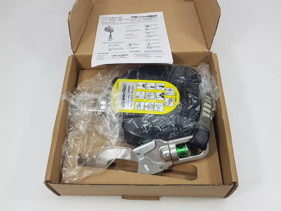 OTE-PROTEKT-Retractable Type Fall Arrester MAX weight 120KG MAX Length 6 Meter