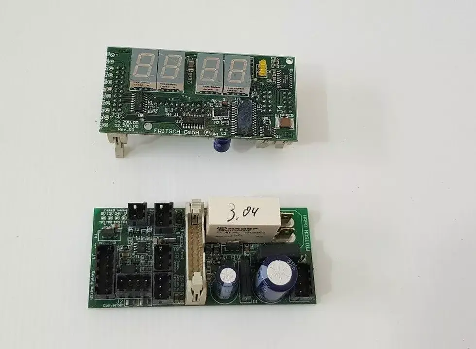 Card Board for fritsch Variable Speed Rotor Mill PULVERISETTE 14 classic line