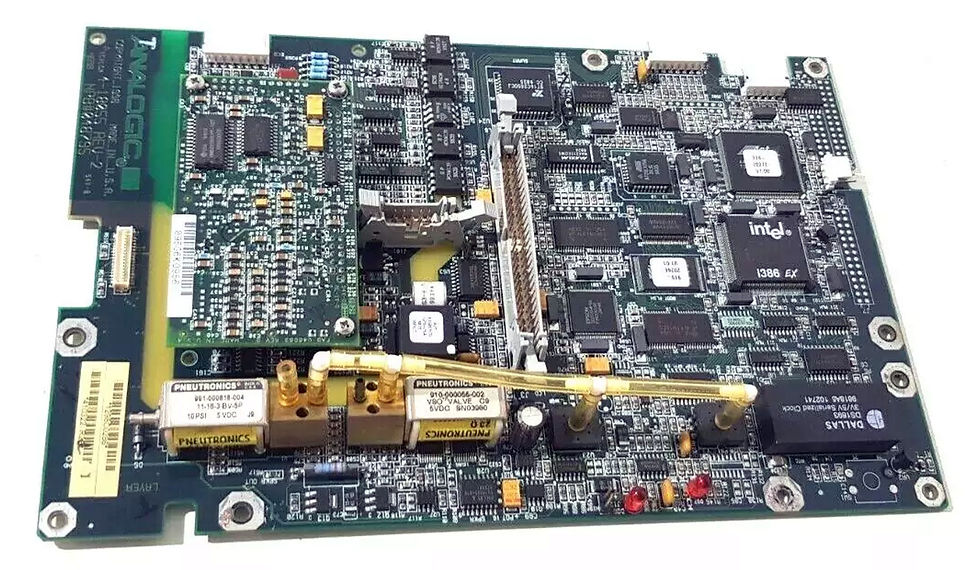 ANALOGIC PCB-4-18055 Rev.2-with 2 parker pneutronics vso valve c9 5vdc 10psi