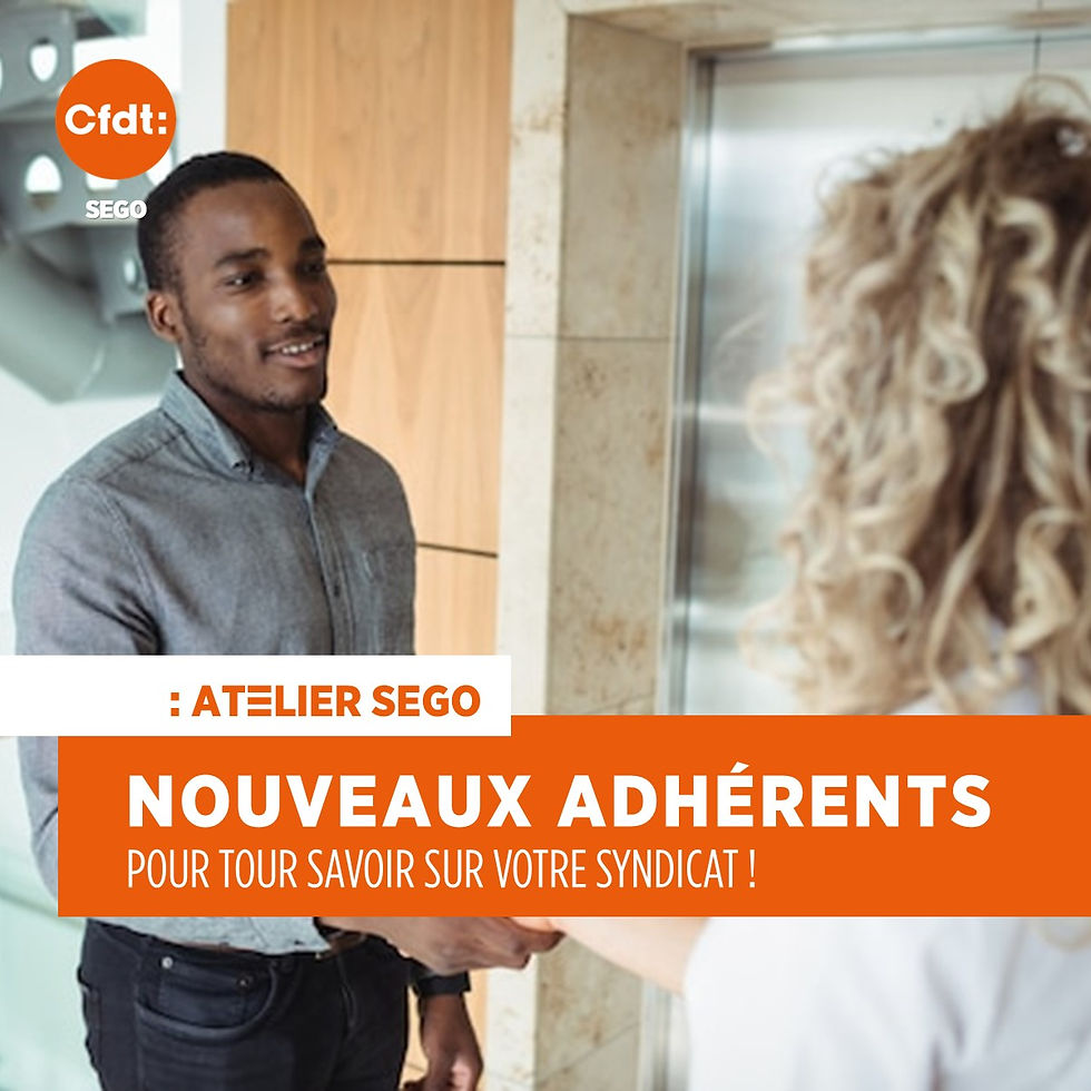 Atelier Nouveaux Adhérents