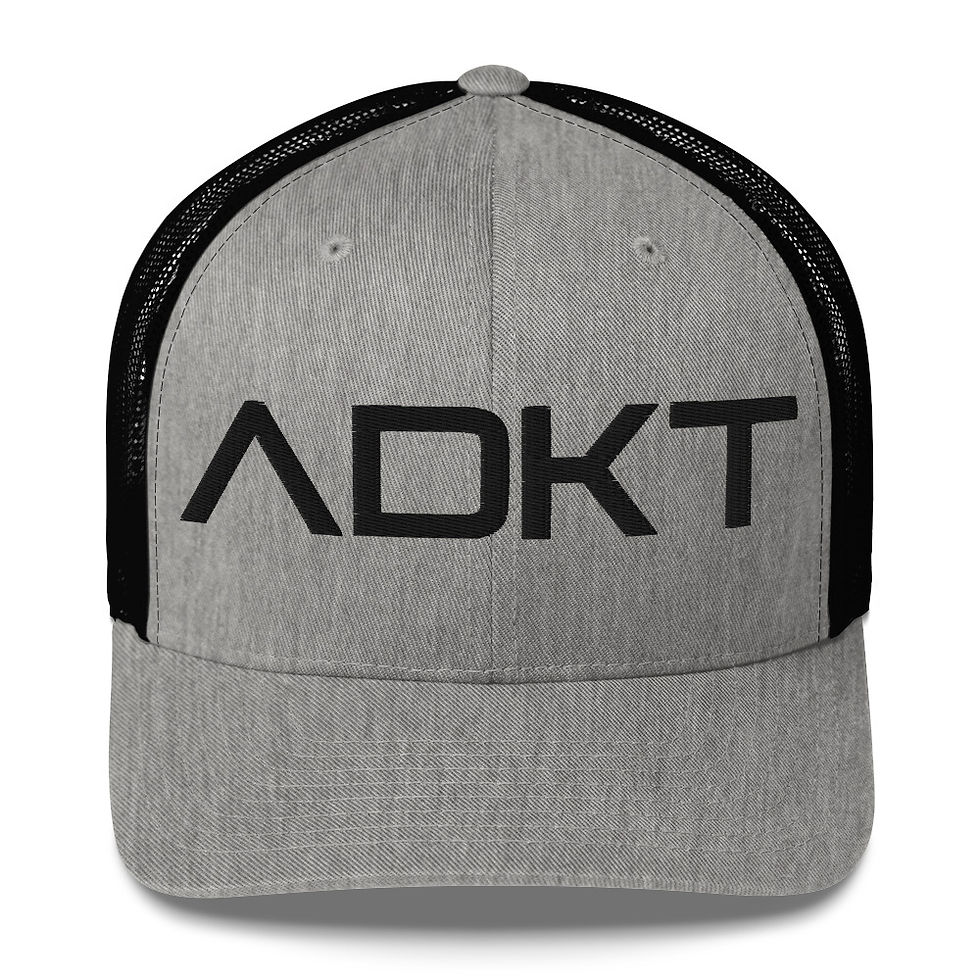 Thumbnail: Trucker Cap - Black Logo