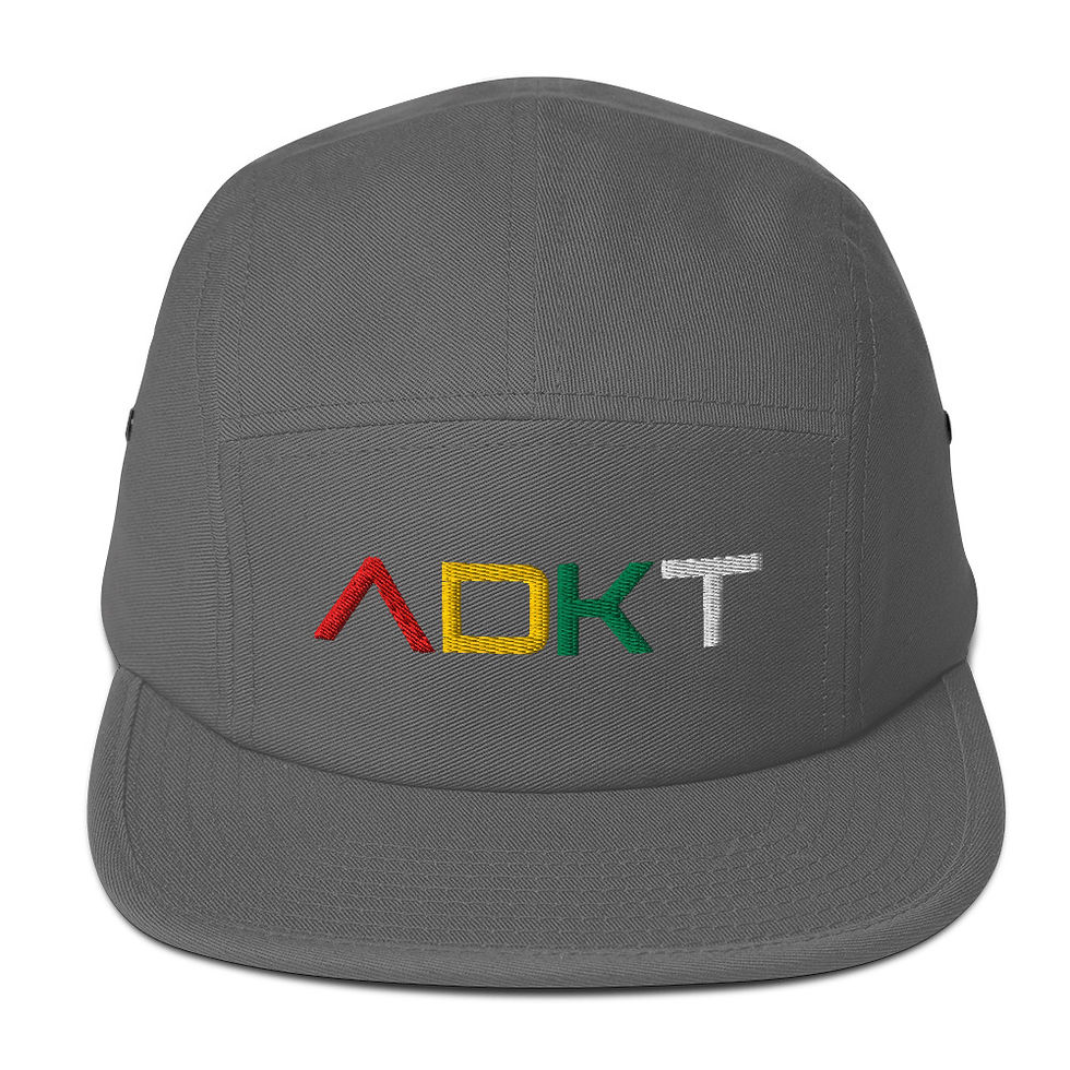 Thumbnail: Five Panel Camper Hats - Rasta Logo