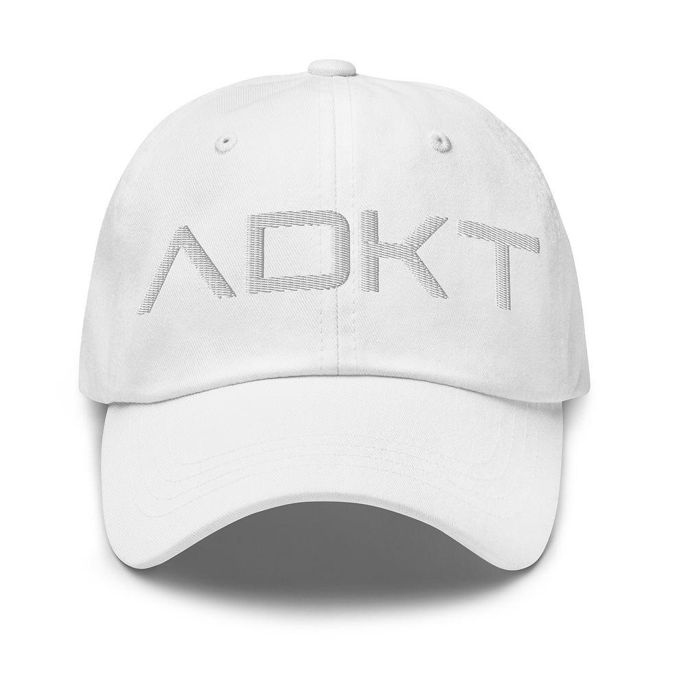 Thumbnail: Dad hats - White Logo