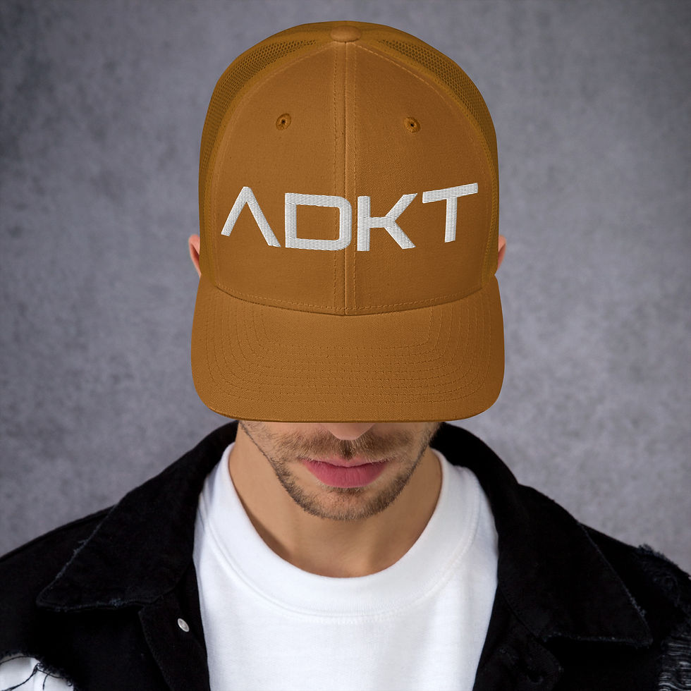 Thumbnail: Trucker Cap - White Logo