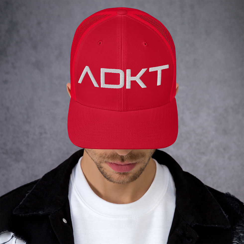 Thumbnail: Trucker Cap - White Logo