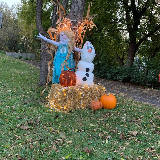 8. Frozen Scarecrows