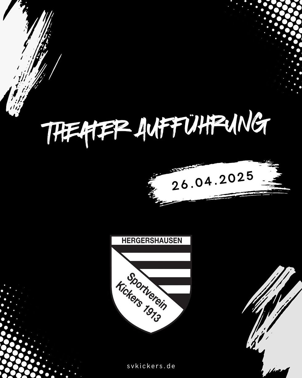 Kickers Theateraufführung