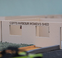 A photo of a 3D model depicting a visualisation of the Coffs Harbour Women's Shed entrance..jpg