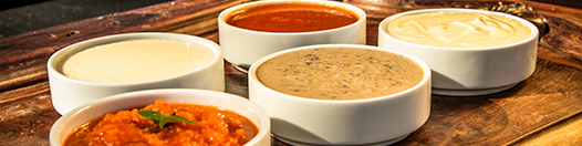 Arranged Food and Objects