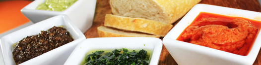 Arranged Food and Objects