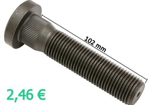 10 pcs Wheel hub stud → Scania | HD-Parts