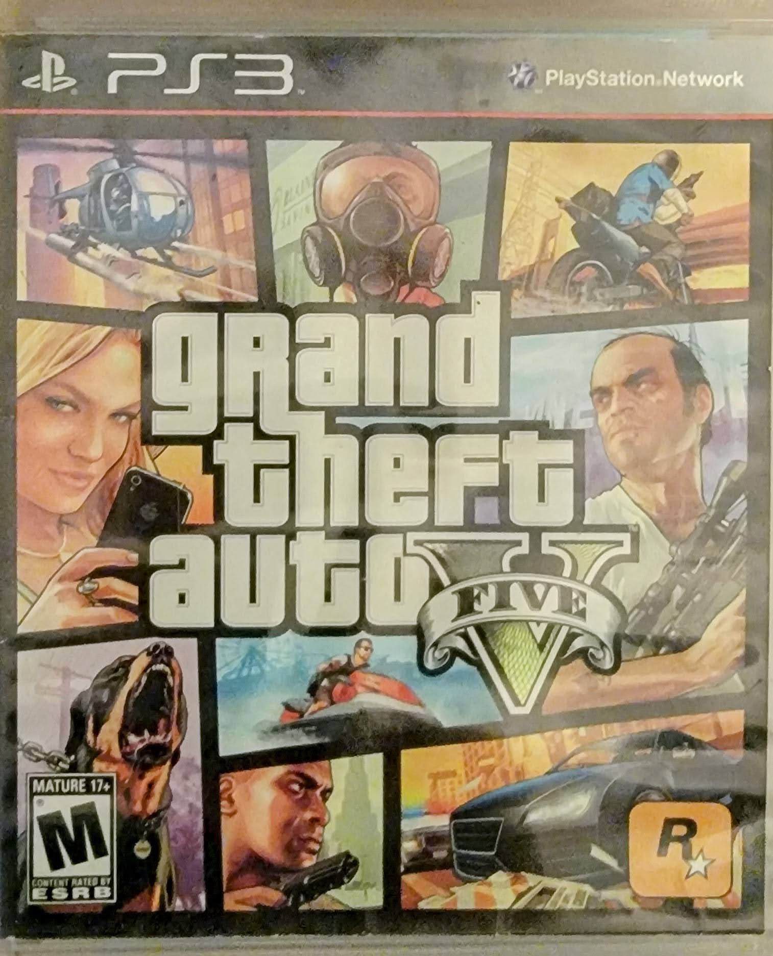 Grand Theft Auto "GTA" V (PS3 Game) (2013)