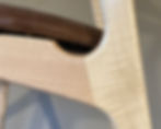 Counter stool detail.