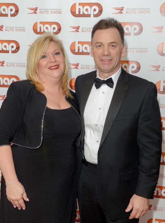 Kevin representing Mannor Group at a HAP Black Tie Affair.