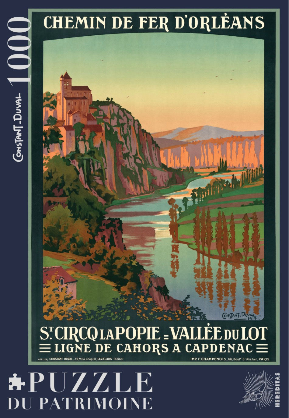 33H - Saint-Cirq-Lapopie par Constant-Duval